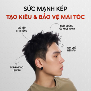 Sáp vuốt tóc SICILY CINPLUS CLAY WAX , Gôm xịt tóc SICILY CINPLUS , Xịt tạo phồng SICILY CINPLUS