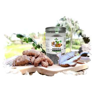 Nghệ Đen Quê Viên Mật Ong Rừng Mẹ Ken 500Gram