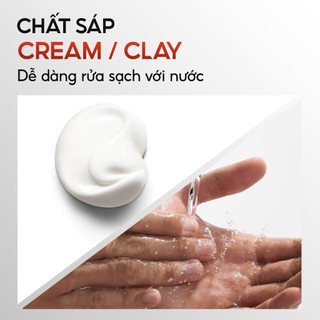 Sáp vuốt tóc nam SICILY CINPLUS Clay Wax giữ nếp cao