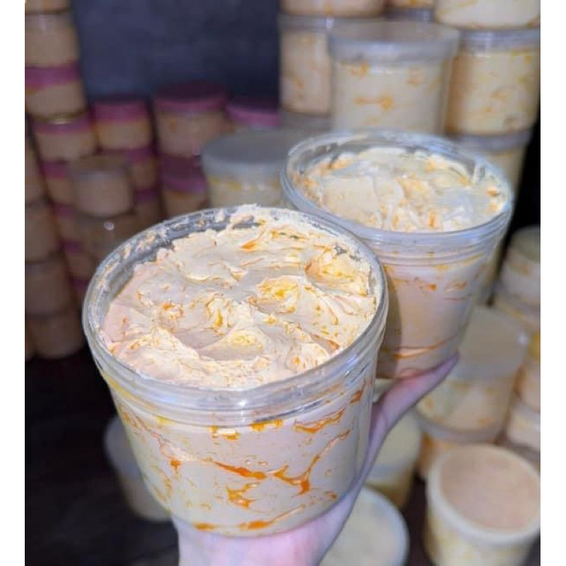 500g Kem body cốt dẽo trắng nhanh khử thâm ủ trắng nhanh,kem từ phôi mặt thái,kem body tẩy mạnh cho da ngâm đen chai lì