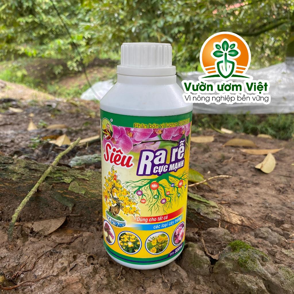Phân bón Siêu RA RỄ CỰC MẠNH phân bón hoàn hảo để nuôi dưỡng cây kiểng, hoa màu, ăn quả,...
