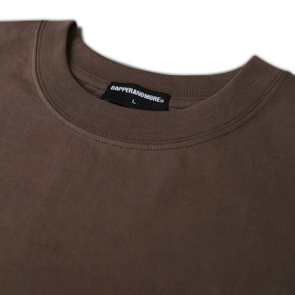 Áo Phông Trơn DAPPERANDMORE Choice Basic Tee Form Rộng Oversize 100% Cotton 250gsm - Áo Thun Trơn | BigBuy360 - bigbuy360.vn