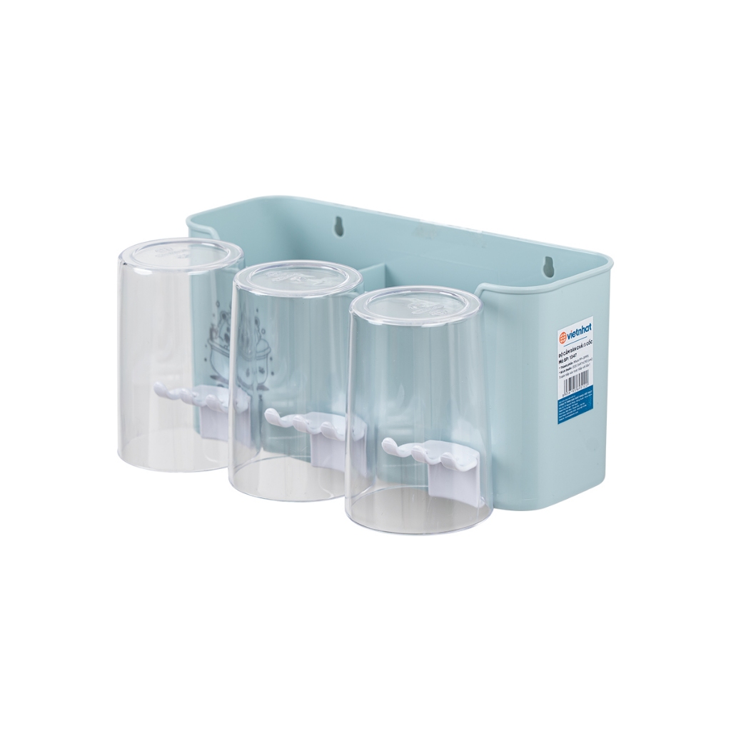Bộ cắm bàn chải kèm 3 cốc Chính Hãng Việt Nhật (mã 1347)