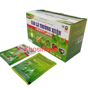 30 gói siro ho Cao ho cao lá thường xuân tỏi đen mật ong Quất Horituss giảm ho, viêm họng, giảm đờm, hết khò khè