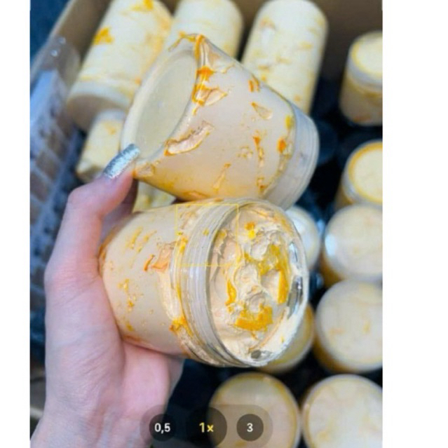 250g Kem body cốt dẽo trắng nhanh khử thâm ủ trắng nhanh,kem từ phôi mặt thái,kem body tẩy mạnh cho da ngâm đen chai lì