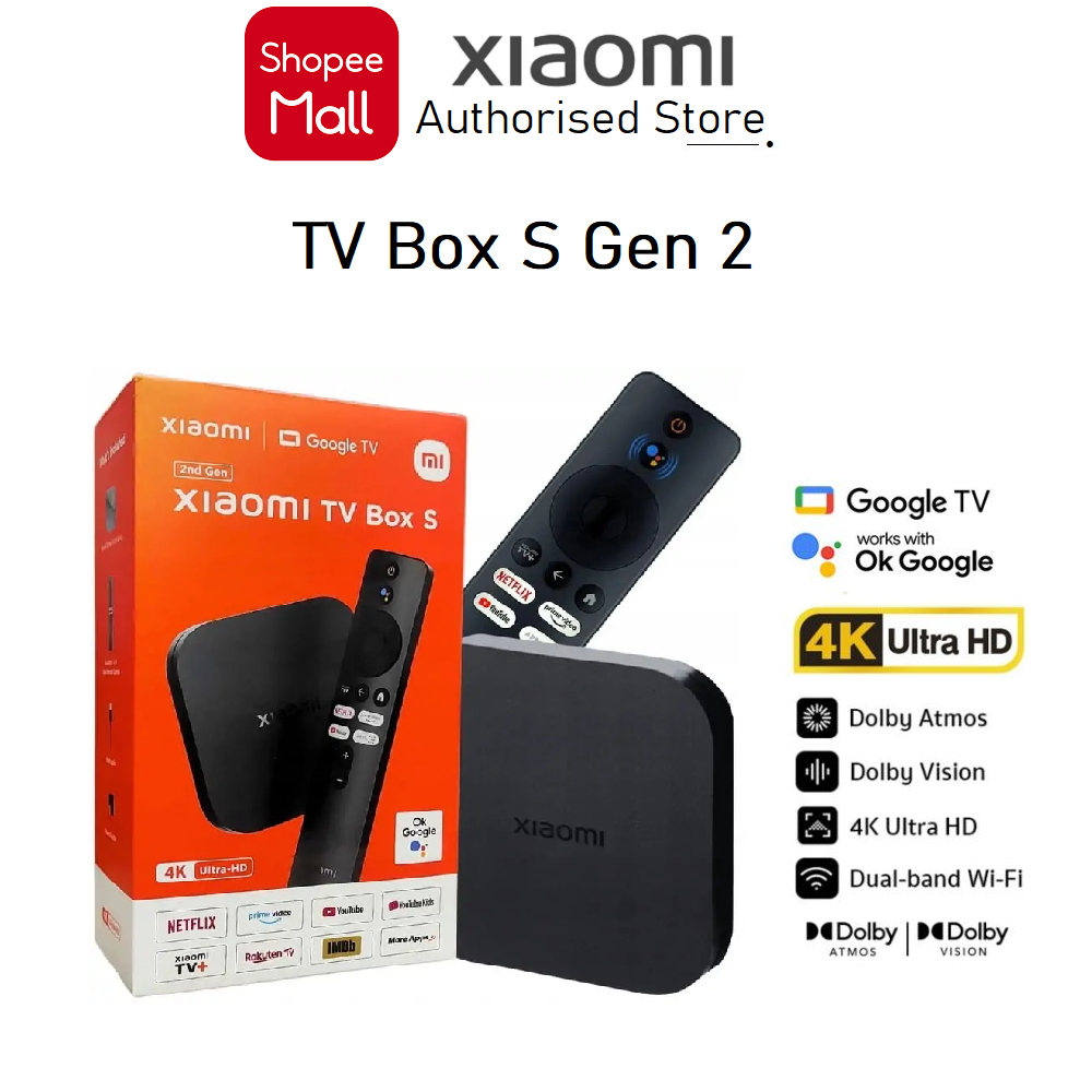Tivi Box Xiaomi Mi Box S Gen 2 4K Google TV Chính hãng - Đánh giá chi tiết