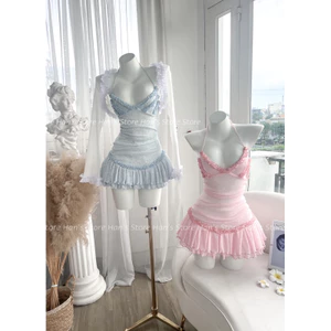 VÁY LEN BÈO DÁNG SEXY TẶNG KÈM ÁO KHOÁT SL CÓ HẠN(ẢNH THẬT)
