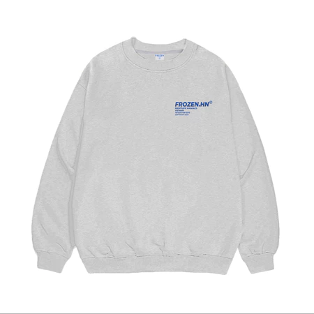 Áo Sweater Frozen Night Life Nỉ Chân Cua lót lông Cotton 100% Unisex Local Brand