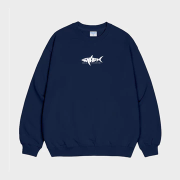 Áo Sweater Frozen Shark Nỉ Nỉ Bông Cotton 100% Unisex Local Brand