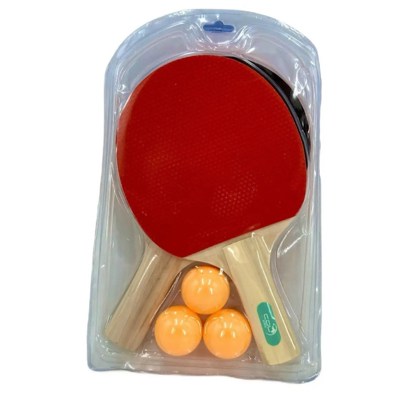 cặp vợt bóng bàn + 3 bóng tặng kèm