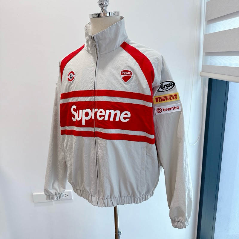 ⚡️[Hight Quality] - Áo Khoác Gió Supreme x Ducati Track