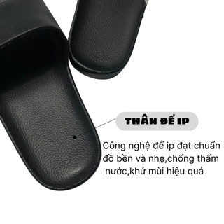 Dép quai ngang unisex cao cấp, đúc nguyên khối,rất nhẹ,êm chân siêu bền ,chống trơn trượt cực tốt
