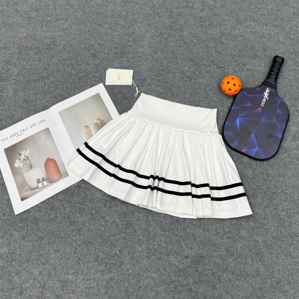 Váy xếp ly hai lớp thể thao nữ, Váy Pickleball, Tennis, Golf, Cầu lông... Hàng Cao Cấp