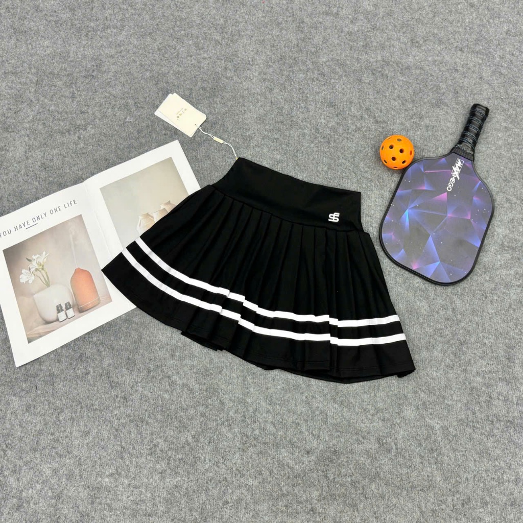 Váy xếp ly hai lớp thể thao nữ, Váy Pickleball, Tennis, Golf, Cầu lông... Hàng Cao Cấp