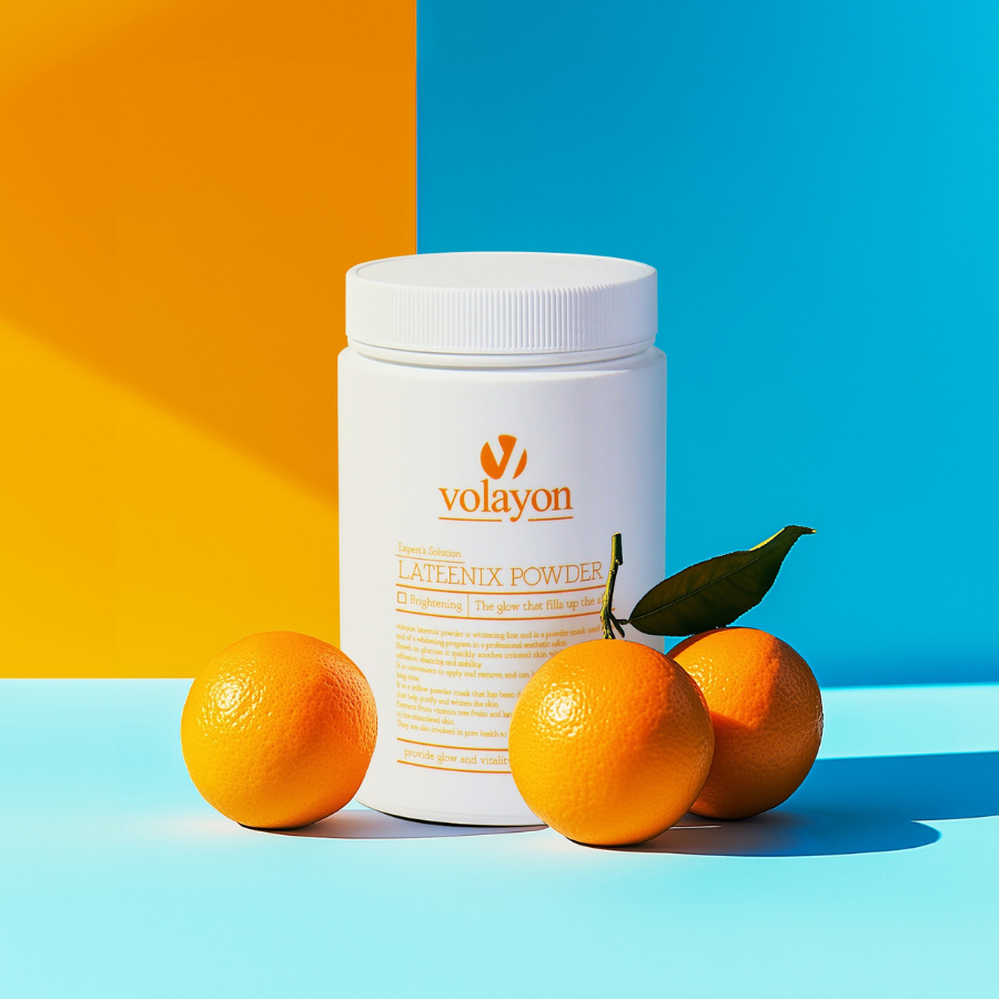 Ảnh Mặt Nạ Dạng Bột Trắng Da Volayon Lateenix Powder 500g 1
