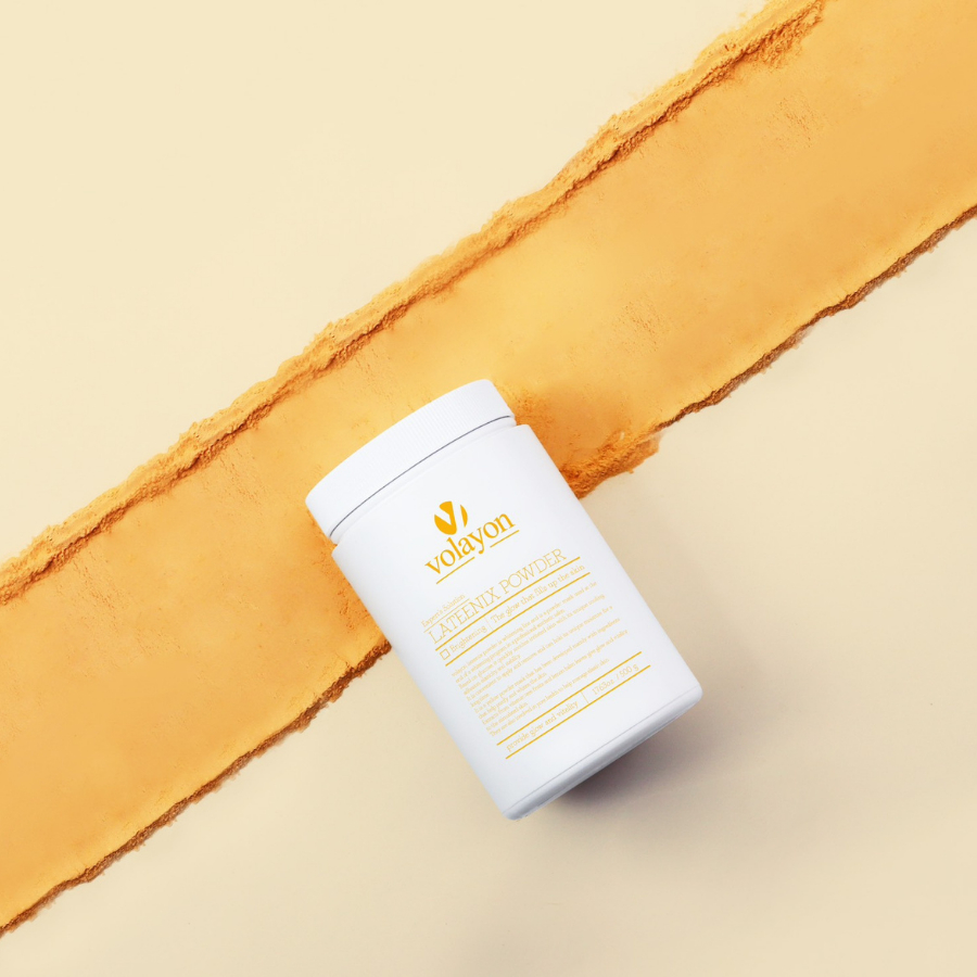 Ảnh Mặt Nạ Dạng Bột Trắng Da Volayon Lateenix Powder 500g 4