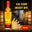 Combo 6 CHAI Nước Mắm Tĩn CÁ CƠM RUỘT ĐỎ 60N 500ml Nước Mắm Truyền Thống