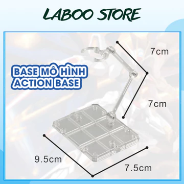 Đế Mô Hình Action Base lắp ráp cho mô hình gundam, shf, mô hình khớp QC Store