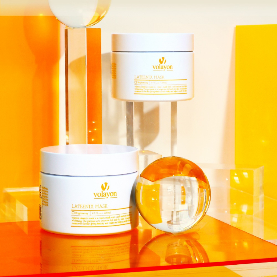 Ảnh Mặt Nạ Ủ Trắng Volayon Lateenix Mask 200ml 1