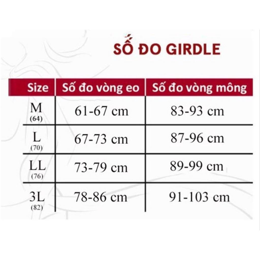 Quần gen IIS125 gen nhẹ lưng cao định hình eo bụng cotton - IS125