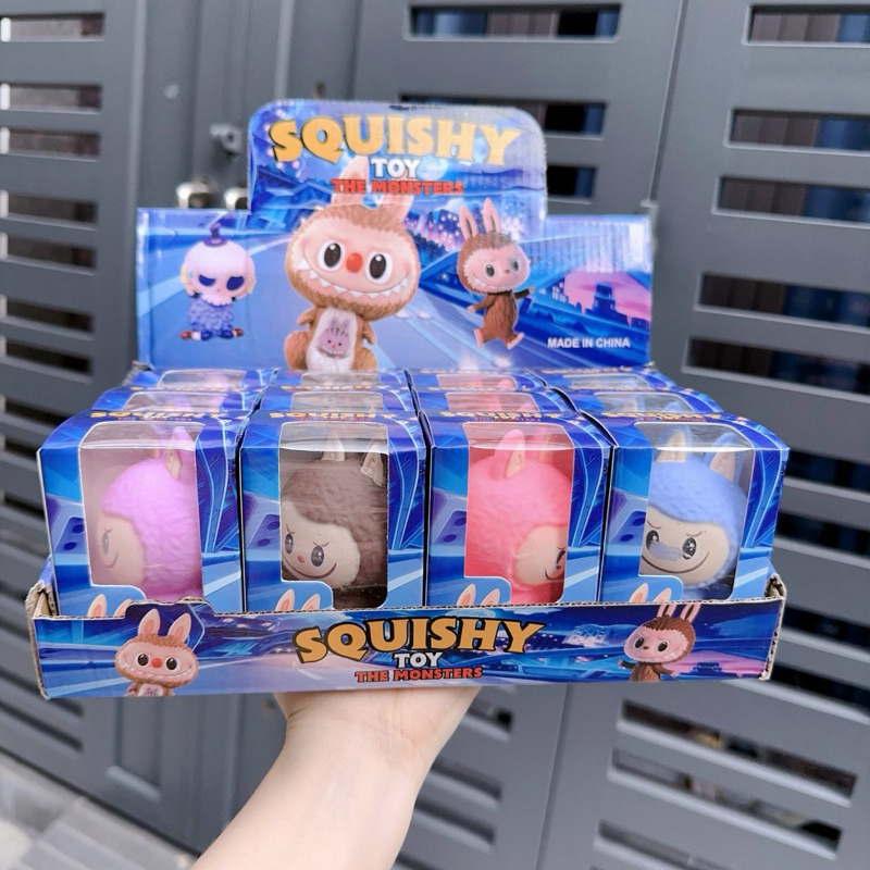 Đồ chơi squishy bóp xả stress labubu mềm nhiều màu | Shopee Việt Nam
