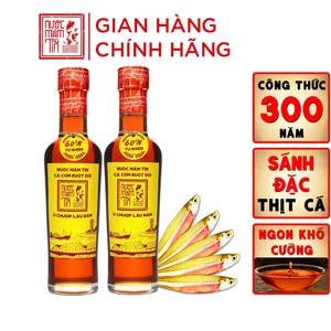 Nước Mắm Tĩn Cá Cơm Ruột Đỏ truyền thống không chất bảo quản