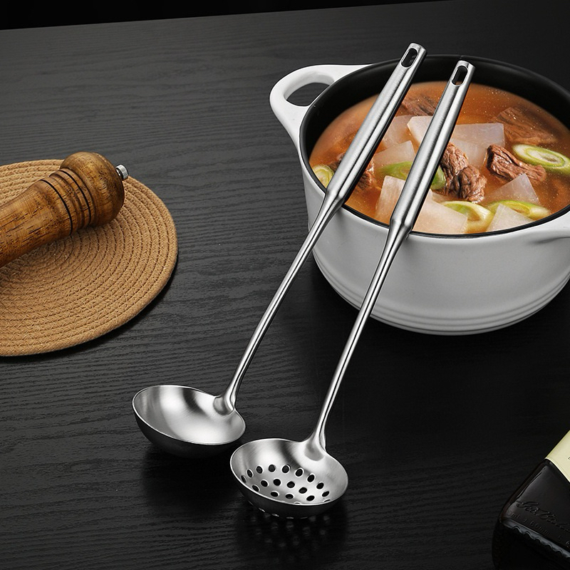 Muôi múc anh Inox 304 Cao cấp (Inox loại mờ)