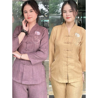 Bà Lai Vân Mây Nhẫn # Đồ Lam Đi Chùa