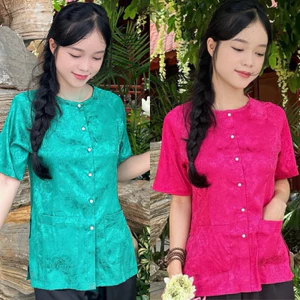 Bà Ba Tay Ngắn # Áo Gấm