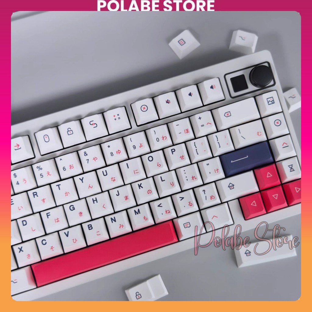 Keycap Kon Momo Cherry Profile Keycap PBT Bàn Phím Cơ Polabe Store ...