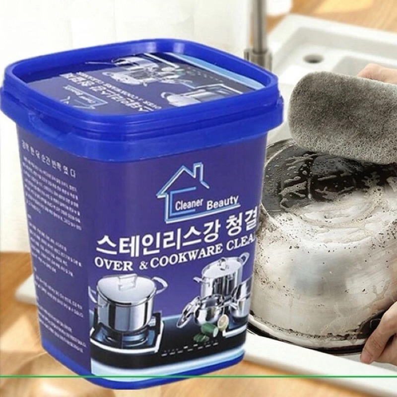Kem tẩy rửa xoong nồi đa năng Hàn Quốc,Bột Tẩy Rửa Đa Năng Làm Trắng Nồi, Chảo, Sàn Nhà Tắm,nhà Bếp