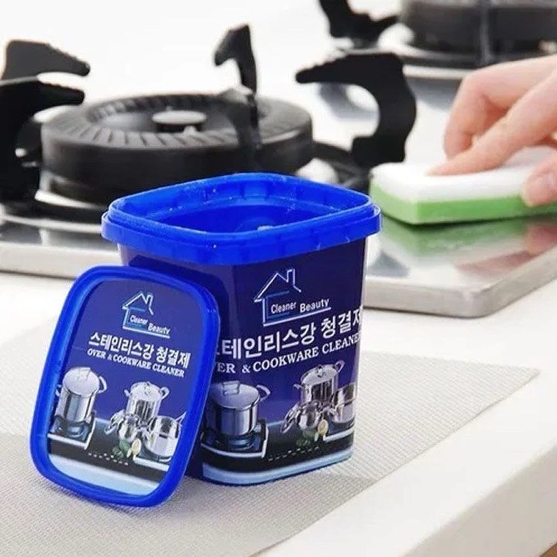 Kem tẩy rửa xoong nồi đa năng Hàn Quốc,Bột Tẩy Rửa Đa Năng Làm Trắng Nồi, Chảo, Sàn Nhà Tắm,nhà Bếp