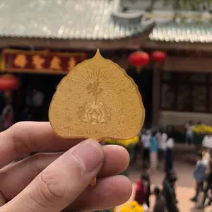 LÁ BỒ ĐỀ MẠ VÀNG MAY MẮN, TÀI LỘC - để ví, ốp điện thoại, bằng kim loại