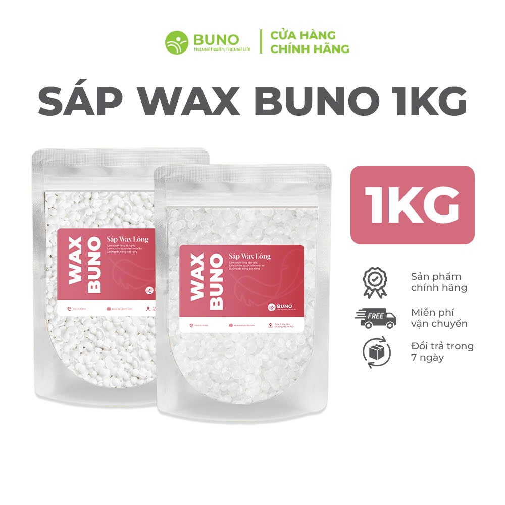 Sáp wax lông [ 500GR ] cao cấp siêu thơm loại 1 - BUNO | Shopee Việt Nam