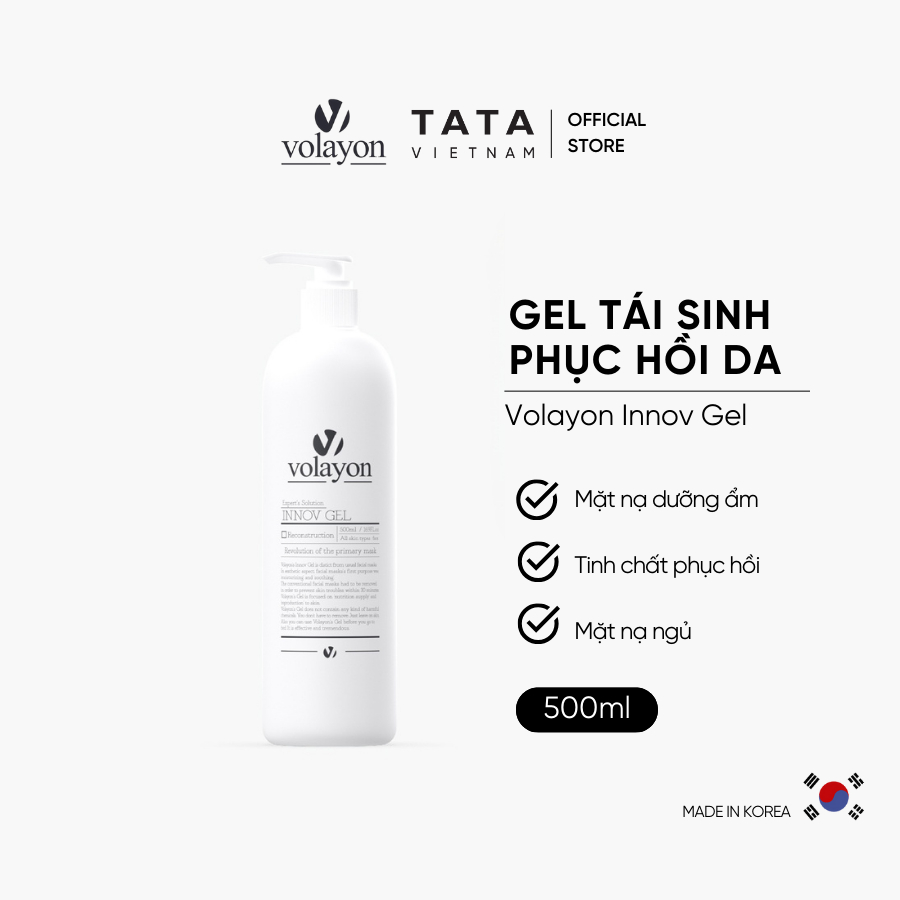 Ảnh Gel Tái Sinh Phục Hồi Da Volayon Innov Gel 500ml/100ml 3