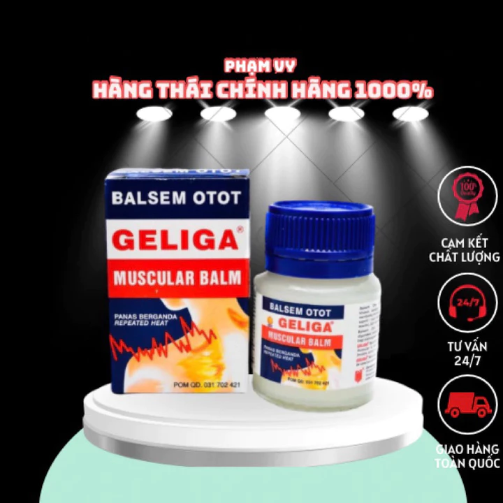 Dầu Cù Là Lửa Geliga DẦU XOA BÓP- dầu nóng lửa