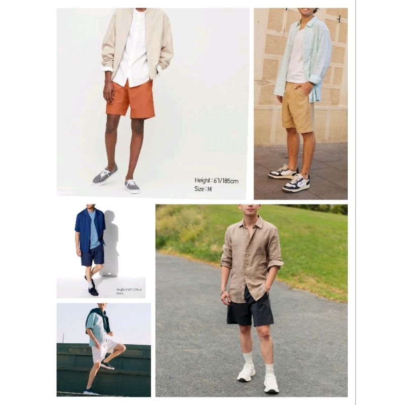(Sale) Quần short unisex Uni* bigsize - dư xịn (60-90 kg)