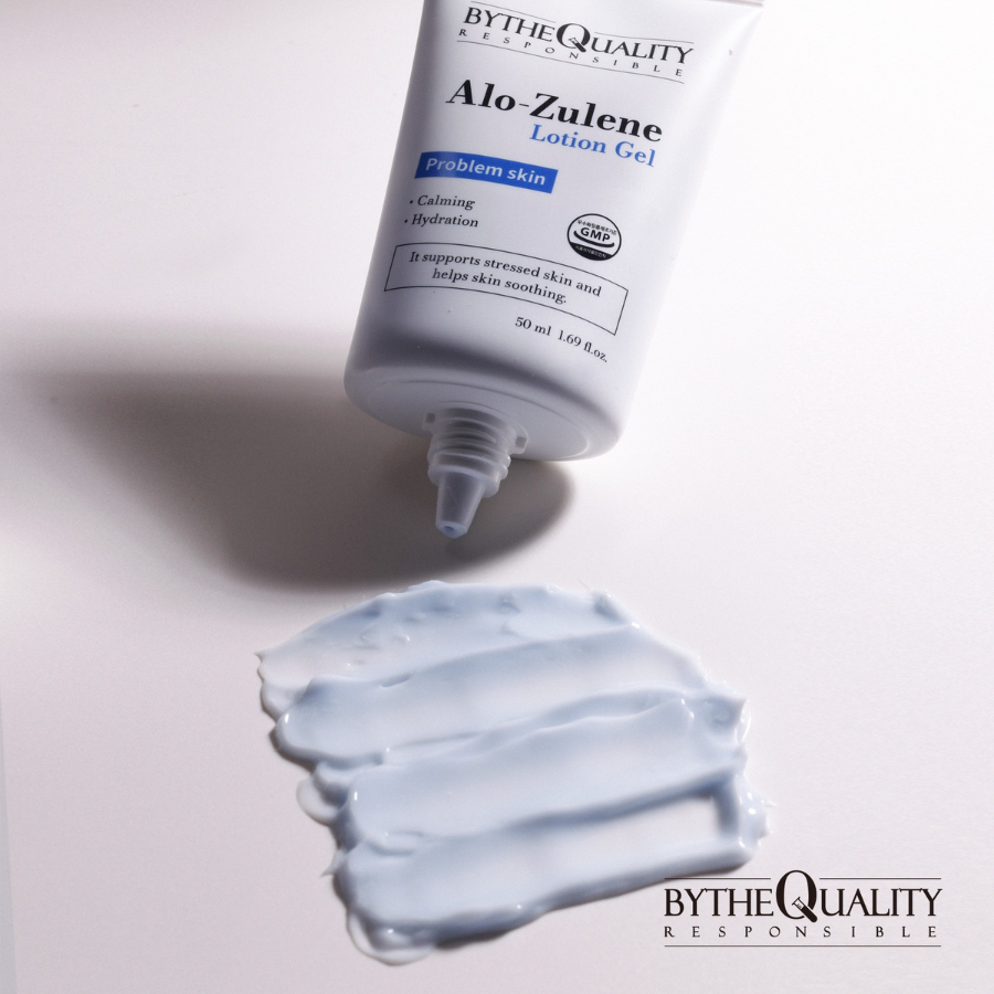 Ảnh Gel Phục Hồi Da BytheQuality Alo-zulene Lotion Gel 50ml/500ml 4