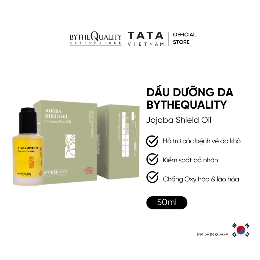 Ảnh Dầu Dưỡng Da BytheQuality Jojoba Shield Oil 50ml 2