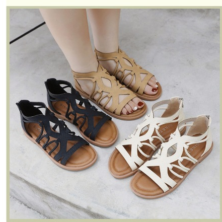 [Chính hãng] Giày sandal chiến binh nữ SIKETU boho laser basic  1.5cm, sandal nữ quai ngang, giày dây LAL08 - Laylalay.n
