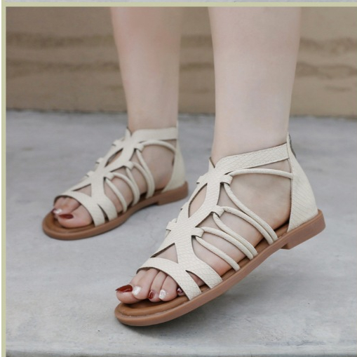 [Chính hãng] Giày sandal chiến binh nữ SIKETU boho laser basic  1.5cm, sandal nữ quai ngang, giày dây LAL08 - Laylalay.n