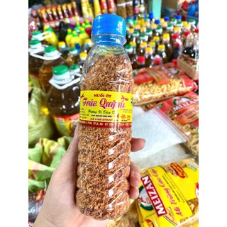 [combo 2/6chai]_Muối tiêu - muối ớt Trúc Quỳnh - chai 180g