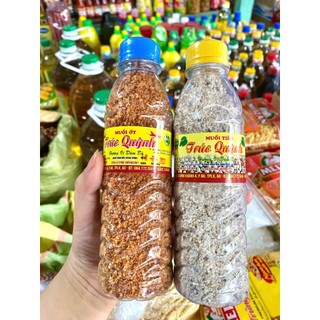 [combo 2/6chai]_Muối tiêu - muối ớt Trúc Quỳnh - chai 180g