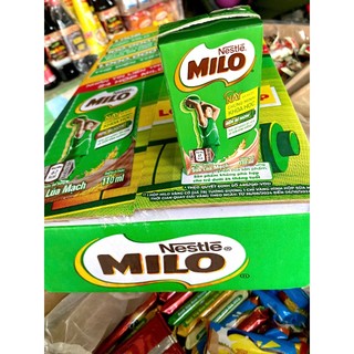 Thùng 48 hộp sữa Milo hộp 180mL hoặc 110mL