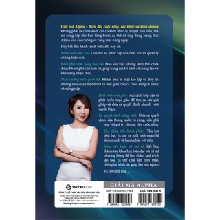 Sách - Giải Mã Alpha - Tác giả Lan Bercu