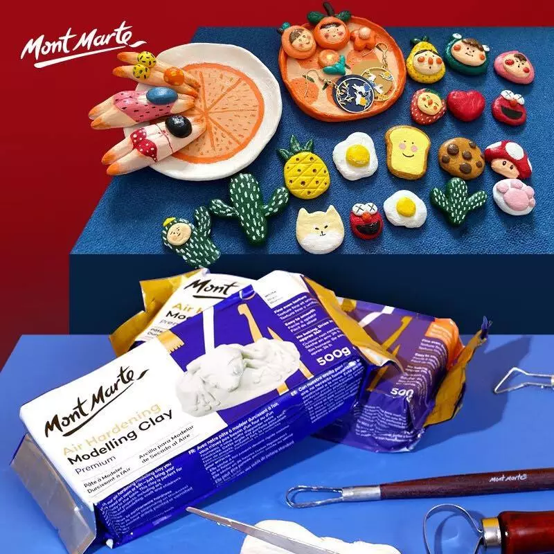 [HỎA TỐC HCM] Đất sét tạo hình tự khô Mont Marte