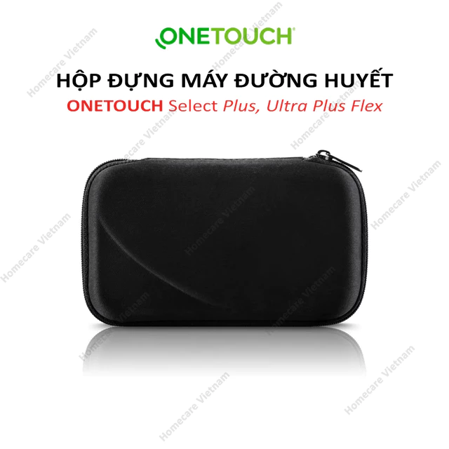 Hộp Đựng Máy Đo Đường Huyết ONETOUCH ⚡ Máy OneTouch Select Plus Simple, OneTouch Ultra Plus Flex