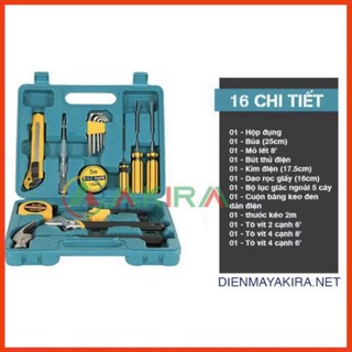 Đồ Nghề Sửa Chữa 16 Chi Tiết Đa Năng - BỘ DỤNG CỤ SỬA CHỮA 16 CHI TIẾT TIỆN ÍCH - DUNG CU SUA CHUA
