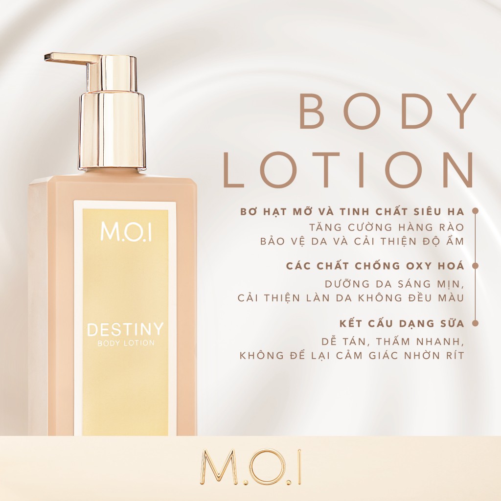 Ảnh Bộ đôi Sữa tắm và Dưỡng thể hương nước hoa MOI Limited Edition Destiny 3