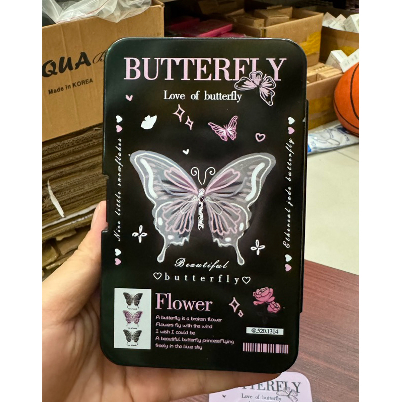Khay 6 ô hình bướm Butterely